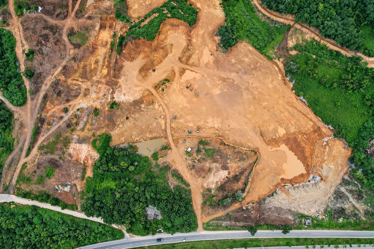 Pemandangan tapak Kg Gemuroh